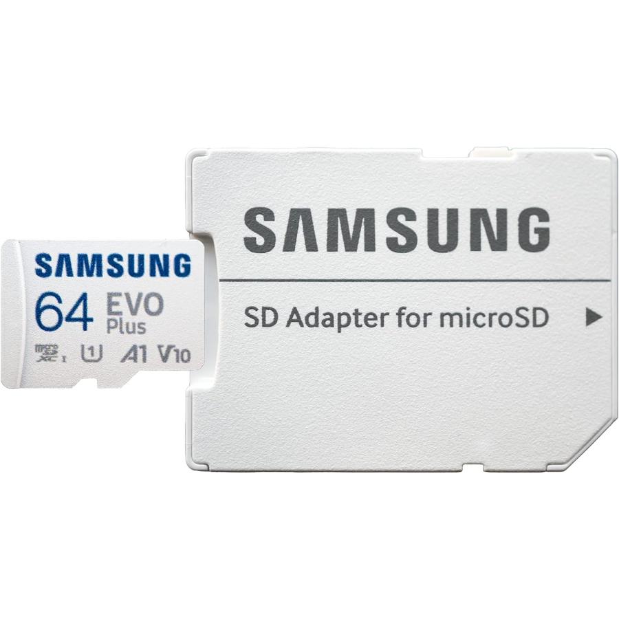 制服 Samsung Micro EVO Plus 64GB SDXC メモリーカード アダプター付き Samsung A22 5G、A　並行輸入