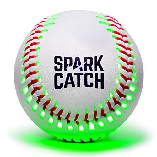 SPARK CATCH ライトアップ 野球 (スイッチバージョン) 暗闇で光る野球 男の子/女の子/野球好きな方への完璧な野球ギフ 並行輸入品｜import-tabaido｜02
