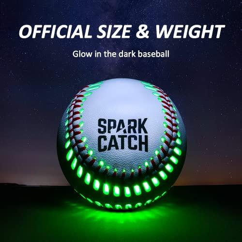【並行輸入品】SPARK CATCH ライトアップ 野球 (スイッチバージョン) 暗闇で光る野球 男の子/女の子/野球好きな方への完璧な野球ギフの画像