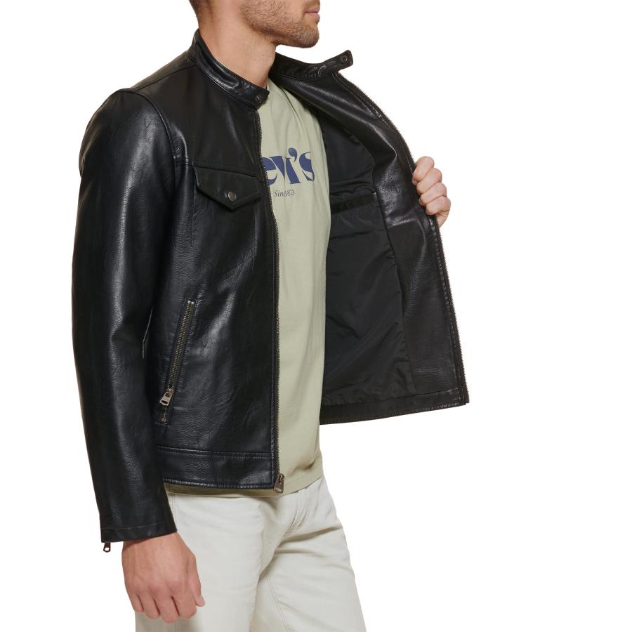 リーバイス ライダースジャケット Levi's（リーバイス） 【並行輸入品】Levi's Men's Faux Leather