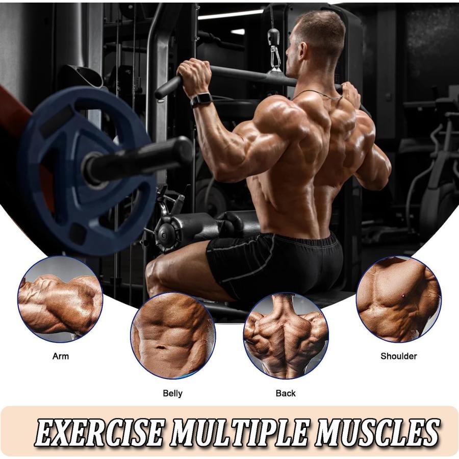 並行輸入品】Taeku LAT プルダウン バー ケーブル マシン