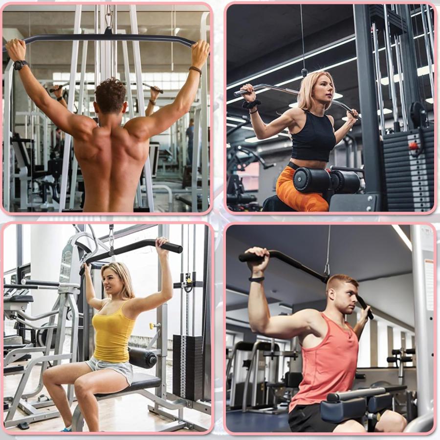 並行輸入品】Taeku LAT プルダウン バー ケーブル マシン