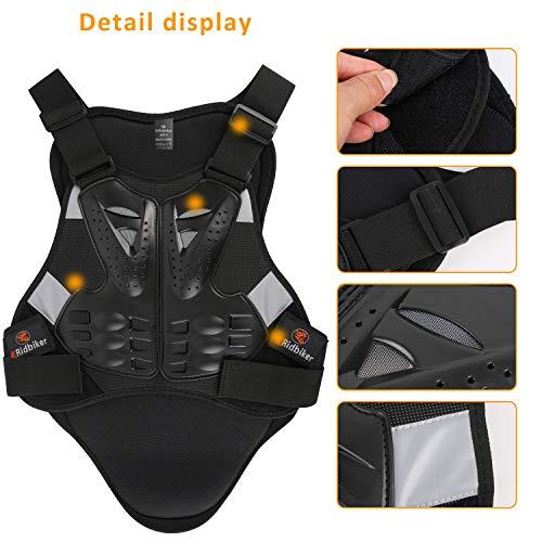 【並行輸入品】Dirt Bike Chest Protector Motocross Body Armor Vest， Motorcycle_7