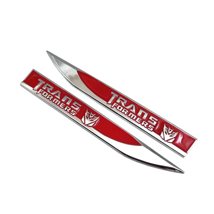 【並行輸入品】Kuang Hai Pair Metal Transformers Decepticons Logo Emblem Side F_2
