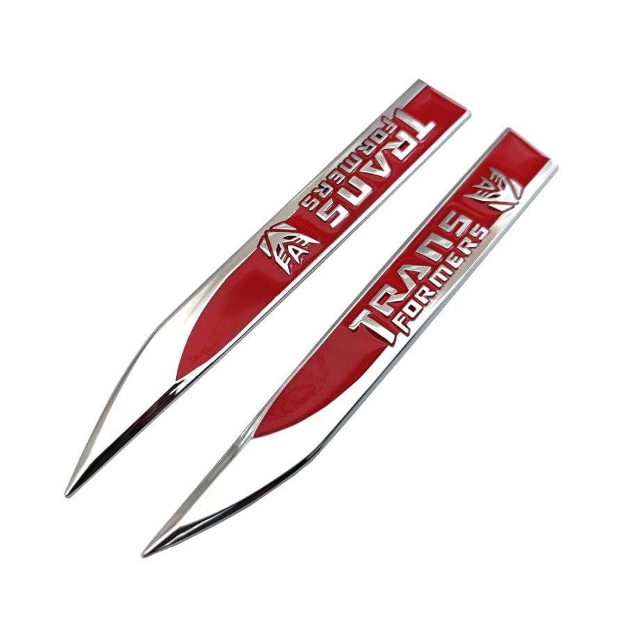 【並行輸入品】Kuang Hai Pair Metal Transformers Decepticons Logo Emblem Side F_5
