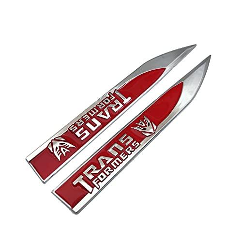 【並行輸入品】Kuang Hai Pair Metal Transformers Decepticons Logo Emblem Side F_9