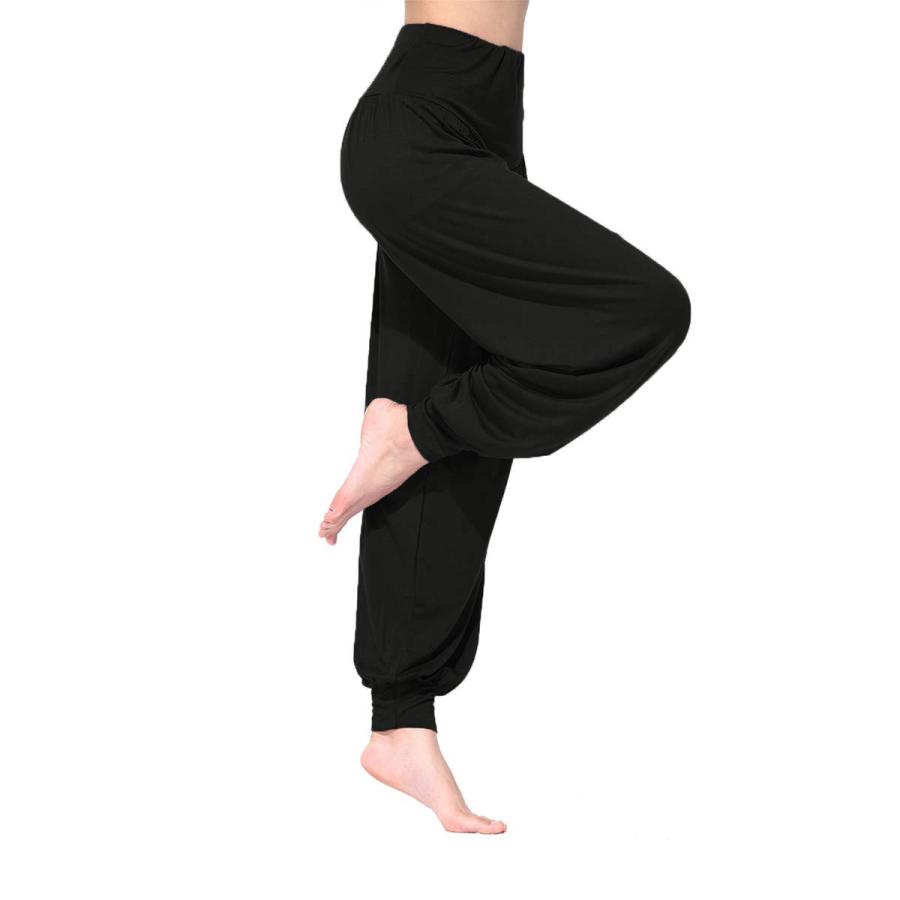 【並行輸入品】5 Pack Harem Pants for Women High Waist Yoga Workout Casual Loos_3