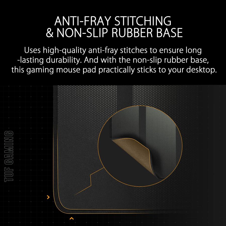 ASUS TUF Gaming P1 Portable Gaming Mouse Pad | Optimized Cloth S 並行輸入品｜import-tabaido｜10