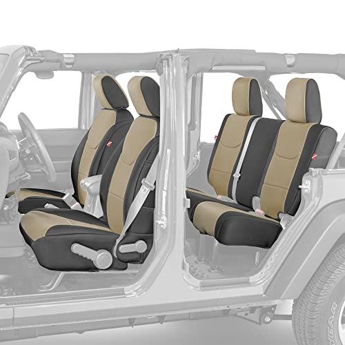 【並行輸入品】Diver Down ネオプレン シートカバーセット   Jeep JK 2007 2018 ラングラー   フロントシートとバッ_1