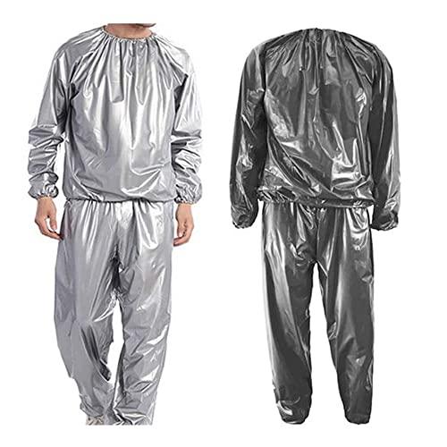 【並行輸入品】DawnBreak Sauna Sweat Suit for Women/Men Exercise Weight Loss Gy_1