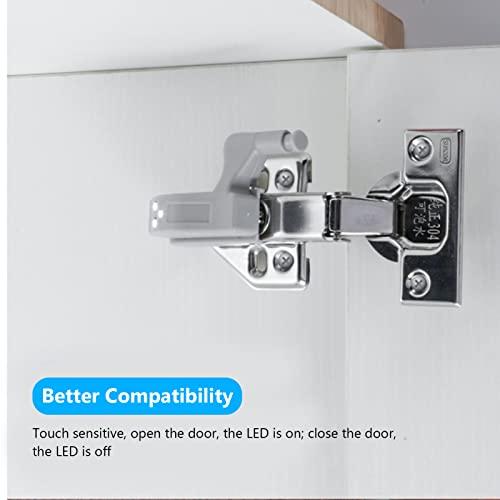 【並行輸入品】Cabinet Hinge LED Sensor Light,Cupboard Closet Modern Night Ligh_7
