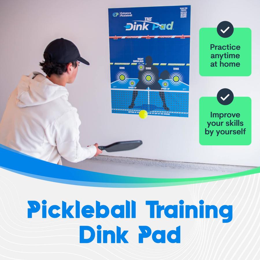 【並行輸入品】Enhance Pickleball 公式Dink Pad   ピックルボールリバウンダートレーニングエイド   ディンクの練習との画像