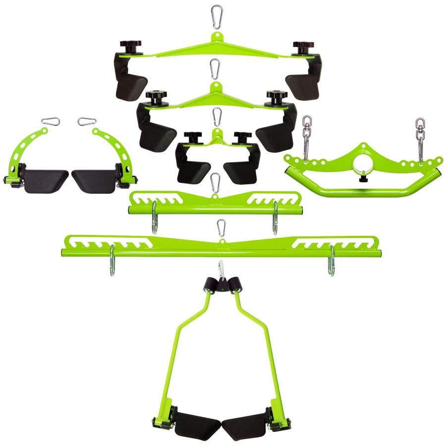 【並行輸入品】YAFITYES 調節可能 ラットプルダウンアタッチメント フィットネスハンドル ホームジムプーリーケーブルローイングマシーングリ | ブランド登録なし