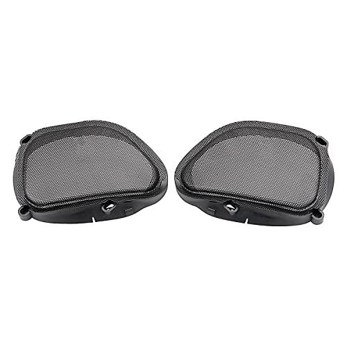 【並行輸入品】XMMT オートバイスピーカーグリル フロントフェアリングスピーカーカバー ハーレーロードグライド FLTRX FLTRK FLT_4