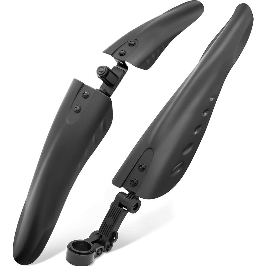 【並行輸入品】Winmoon 調節可能バイクフェンダーセット 22インチ/24インチ/26インチ/27.5インチ 3パーツ ユニバーサルフルカバの画像
