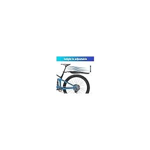 【並行輸入品】Winmoon 調節可能バイクフェンダーセット 22インチ/24インチ/26インチ/27.5インチ 3パーツ ユニバーサルフルカバの画像