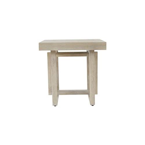 【並行輸入品】Unique Furniture Jalisco コンテンポラリー/モダン木製エンドテーブル、麦 Unique Furniture_4