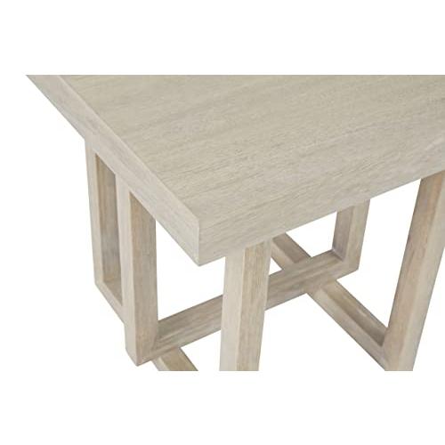 【並行輸入品】Unique Furniture Jalisco コンテンポラリー/モダン木製エンドテーブル、麦 Unique Furniture_7