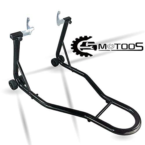 【並行輸入品】MOTOOS オートバイ 後輪 スイングアーム スプール リフトスタンド パドックスタンド ブラック MOTOOS Motorcy_7
