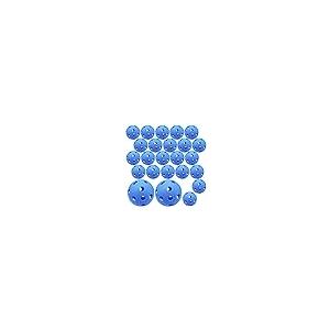 【並行輸入品】FINGER TEN プラスチック野球ボール ソフトボール 24個パック 練習用 ヒッティングボール 軽量 キッズ メンズ レディの画像