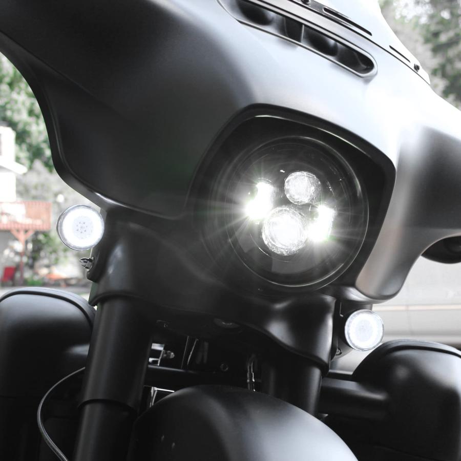 並行輸入品】Hogworkz〓 7インチ LED ヘッドライト Daymaker