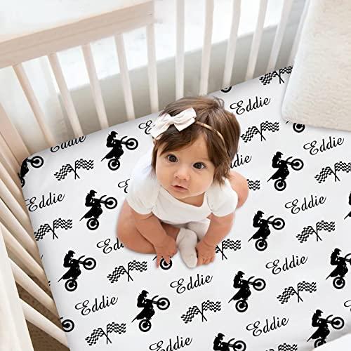 Munific Dirt Bike Baby Crib Sheet, Personalized Fitted Crib Bedd 並行輸入品｜import-tabaido｜05