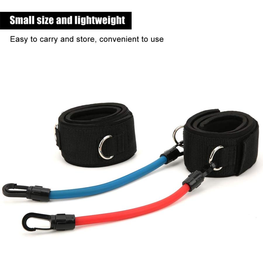 【並行輸入品】FECAMOS Leg Training Puller， Resistance Band Easy Operation Dura_6