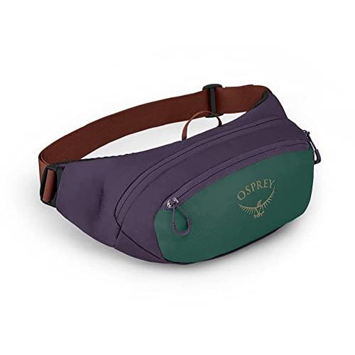【並行輸入品】Osprey Daylite ウエストパック アクソグリーン/エンチャントメントパープル ワンサイズ Osprey Daylite