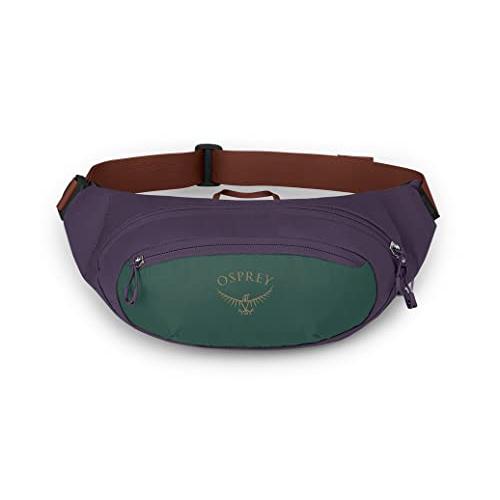 【並行輸入品】Osprey Daylite ウエストパック アクソグリーン/エンチャントメントパープル ワンサイズ Osprey Daylite