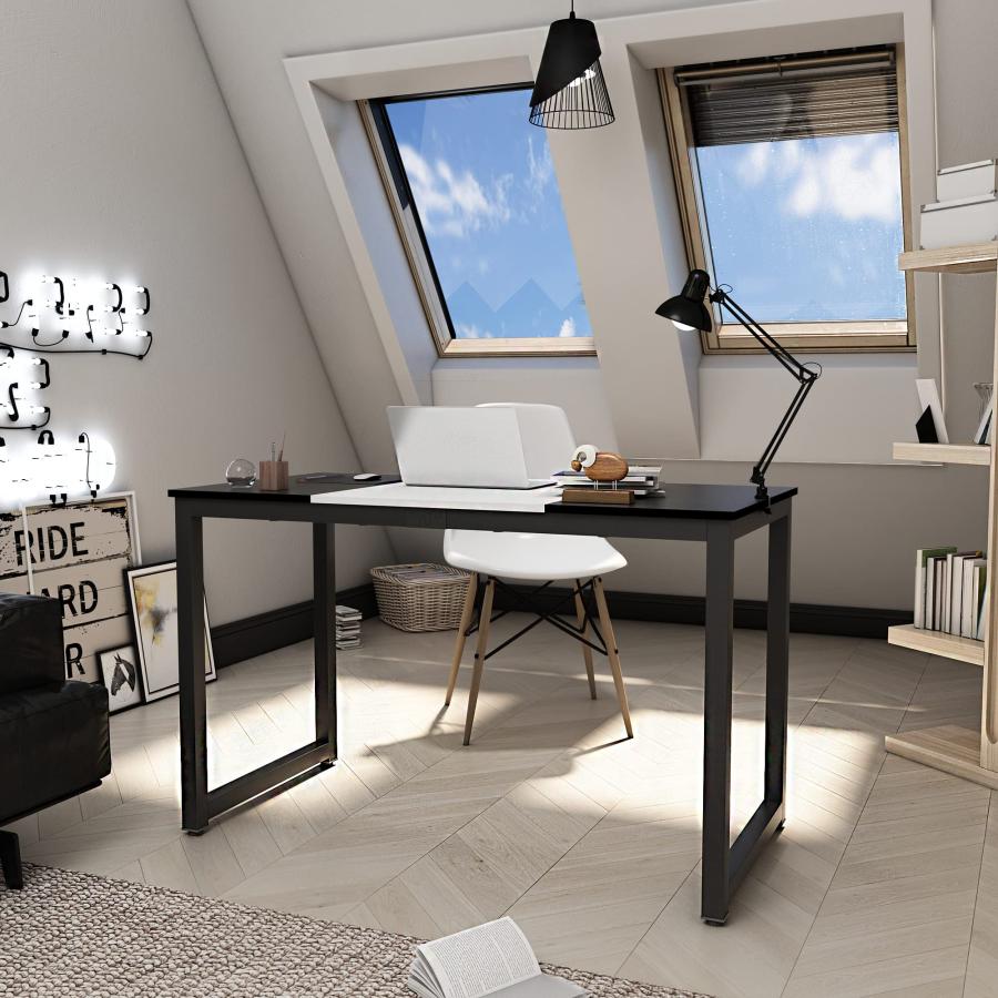 【並行輸入品】soges 47.2 Inch Computer Desk Home Office Desks Modern Laptop Ta_8
