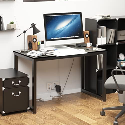 【並行輸入品】soges 47.2 Inch Computer Desk Home Office Desks Modern Laptop Ta_9
