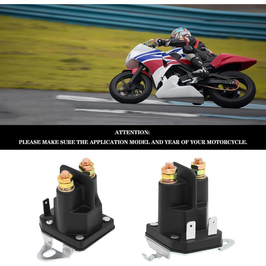 並行輸入品】AHL Motorcycle Starter Relay Solenoid Compatible with