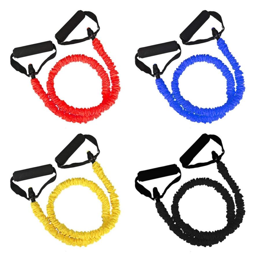 【並行輸入品】Grey990 Resistance Band Elastic Tube Yoga Pull Rope Home Fitnessの画像