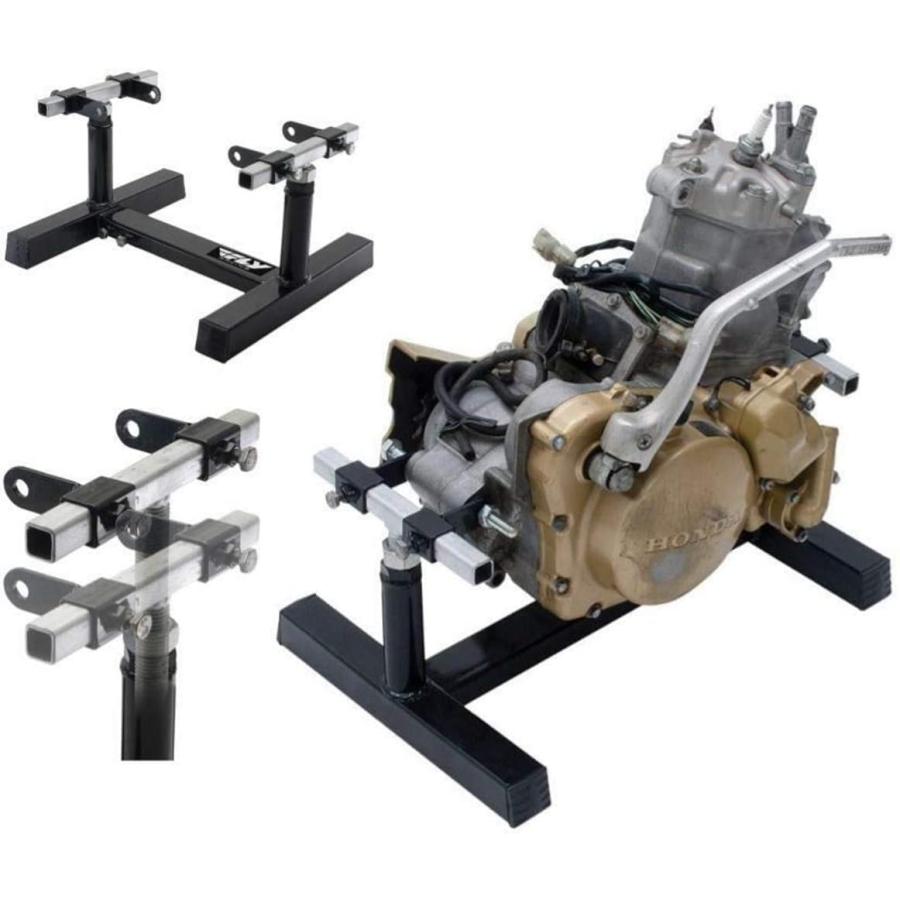 【現状品】メーカー不明 エンジンスタンド 1250LB 約560kg  引取［グローバルガレージ］ エンジンスタンド エンジン整備スタンド エンジン スタンド 450kg 全周