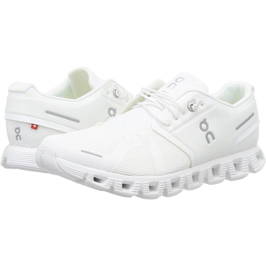 【並行輸入品】ON Men's Cloud 5 Running Shoes, All White, 10の画像