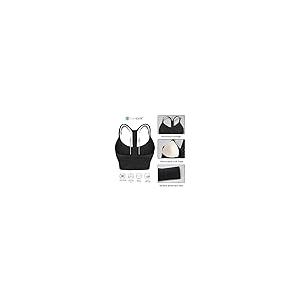 【並行輸入品】Evercute Racerback Sports Bras Padded Y Racer Back Cropped Bras_8