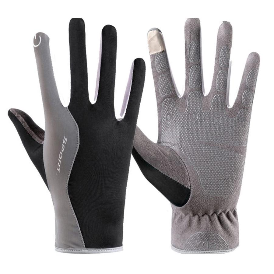 【並行輸入品】Summer Cooling Cycling Gloves Full Finger Touch Screen for Women_2