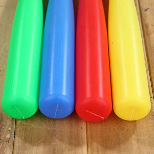 【並行輸入品】TOYANDONA 野球バット3点セット ボール3個付き プラスチックバット\u0026ボール 幼児野球セット 初心者向け 男の子/女の子への画像
