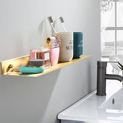 【並行輸入品】LIFKOME Metal Shelving Wall Hanging Shelves Bathroom Floating Shの画像