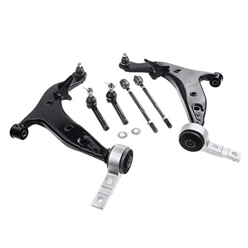 【並行輸入品】A Premium Set of 6, Front Lower Control Arm, Inner & Outer Tie Rの画像