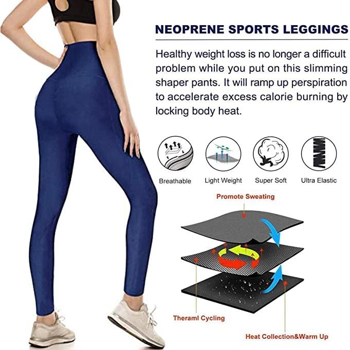 【並行輸入品】UMATE Womens Slimming Leggings Womens Slimming Sauna Pants， Spor