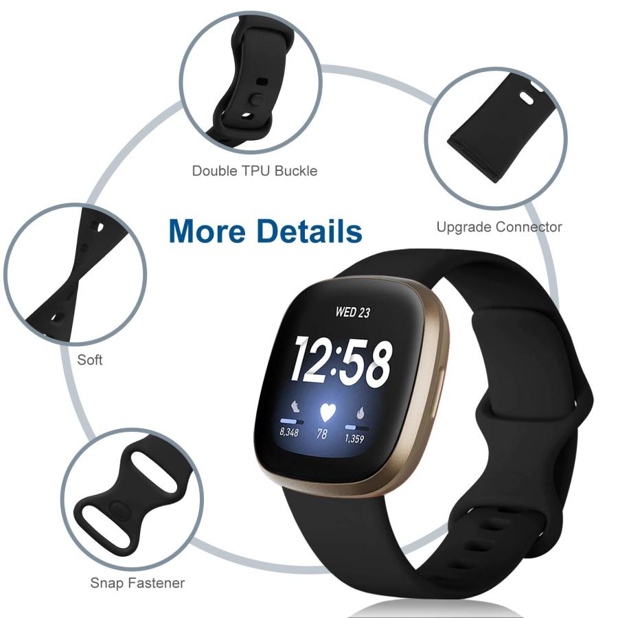 Dirrelo Compatible with Fitbit Sense Bands/ Fitbit Versa 3 Bands 並行輸入品｜import-tabaido｜04