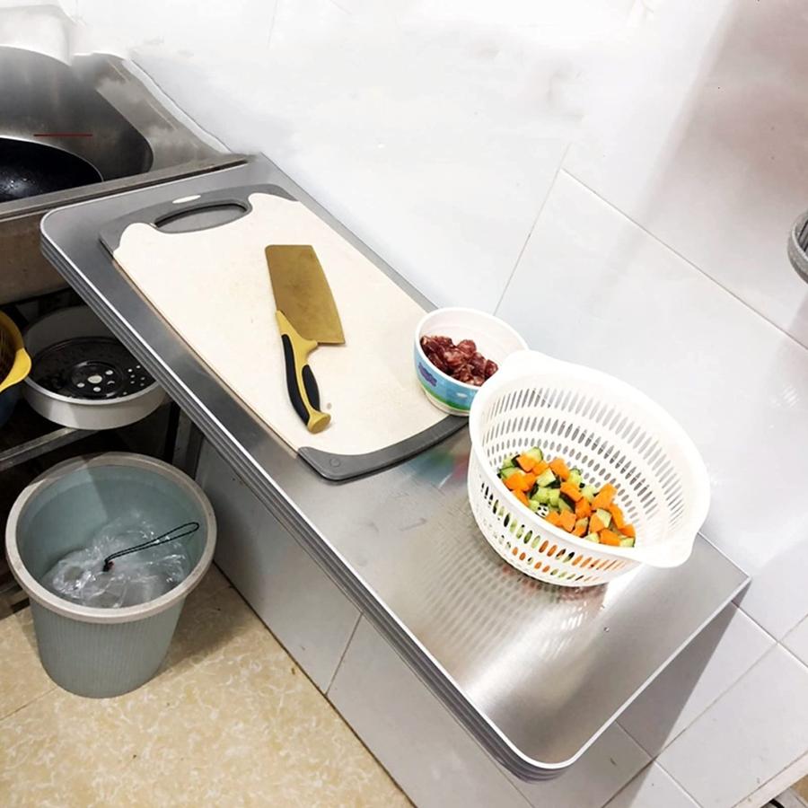 【並行輸入品】朝食バーテーブル、折りたたみ式ウォールマウントテーブル折りたたみ式ウォールテーブルキッチンドロップリーフダイニングテーブルワークテ_9