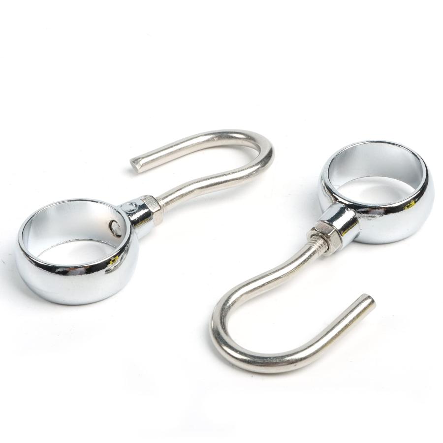 【並行輸入品】Hotwin Stainless Steel Rod Hook, Adjustable Wardrobe Rod Hook Fi_9