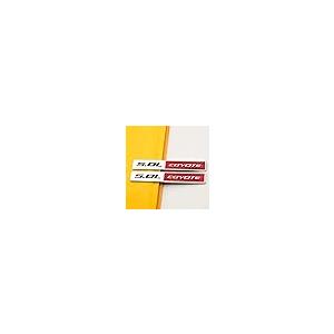 【並行輸入品】2X 5.0L Coyote Emblems， 3D Trim Fender Hook Trunk Badge Decals S_4