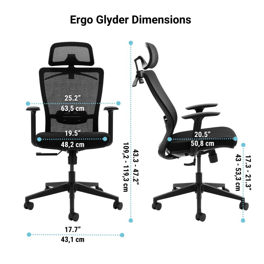 【並行輸入品】プログレッシブデスク 人間工学 オフィス メッシュ エアチェア 調節可能なアームとヘッドレスト。ローリング リクライニング 快適な | ブランド登録なし | 09
