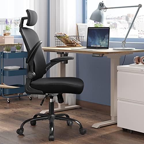 並行輸入品】DEVAISE メッシュコンピュータオフィスチェア ハイバック