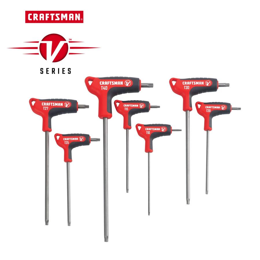 【並行輸入品】CRAFTSMAN Vシリーズ トルクスキーセット 7個 (CMHT26163V) Craftsman V SERIES Torx_3