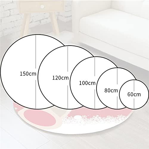 PBTMCD 3D Print Vikings Pattern Area Rug Round Floor Mat Living  並行輸入品｜import-tabaido｜05