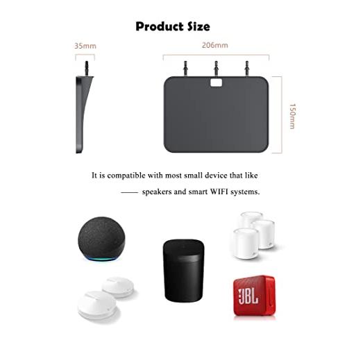 NOTMBESTM Universal Smart Speaker Wall Mount Shelf Holder for Ec 並行輸入品｜import-tabaido｜05